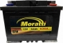 Аккумулятор Moratti 62Ah R+ 630A Аккумулятор Moratti 62Ah R+ 630A
