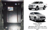 Защита КПП КОЛЬЧУГА для Mitsubishi L200 (2015-) 2,4TDI АКПП/МКПП Защита КПП КОЛЬЧУГА для Mitsubishi L200 (2015-) 2,4TDI АКПП/МКПП