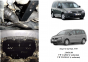 Защита двигателя КОЛЬЧУГА для Volkswagen Touran WeBasto (2003-2010) МКПП/АКПП/електроусилитель